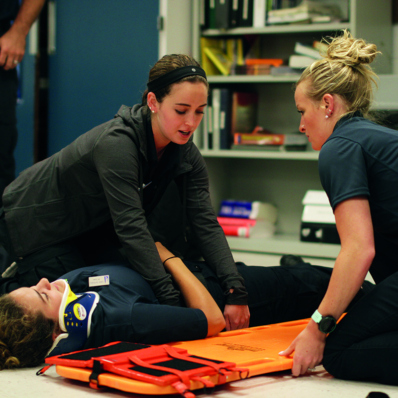 paramedic students - women