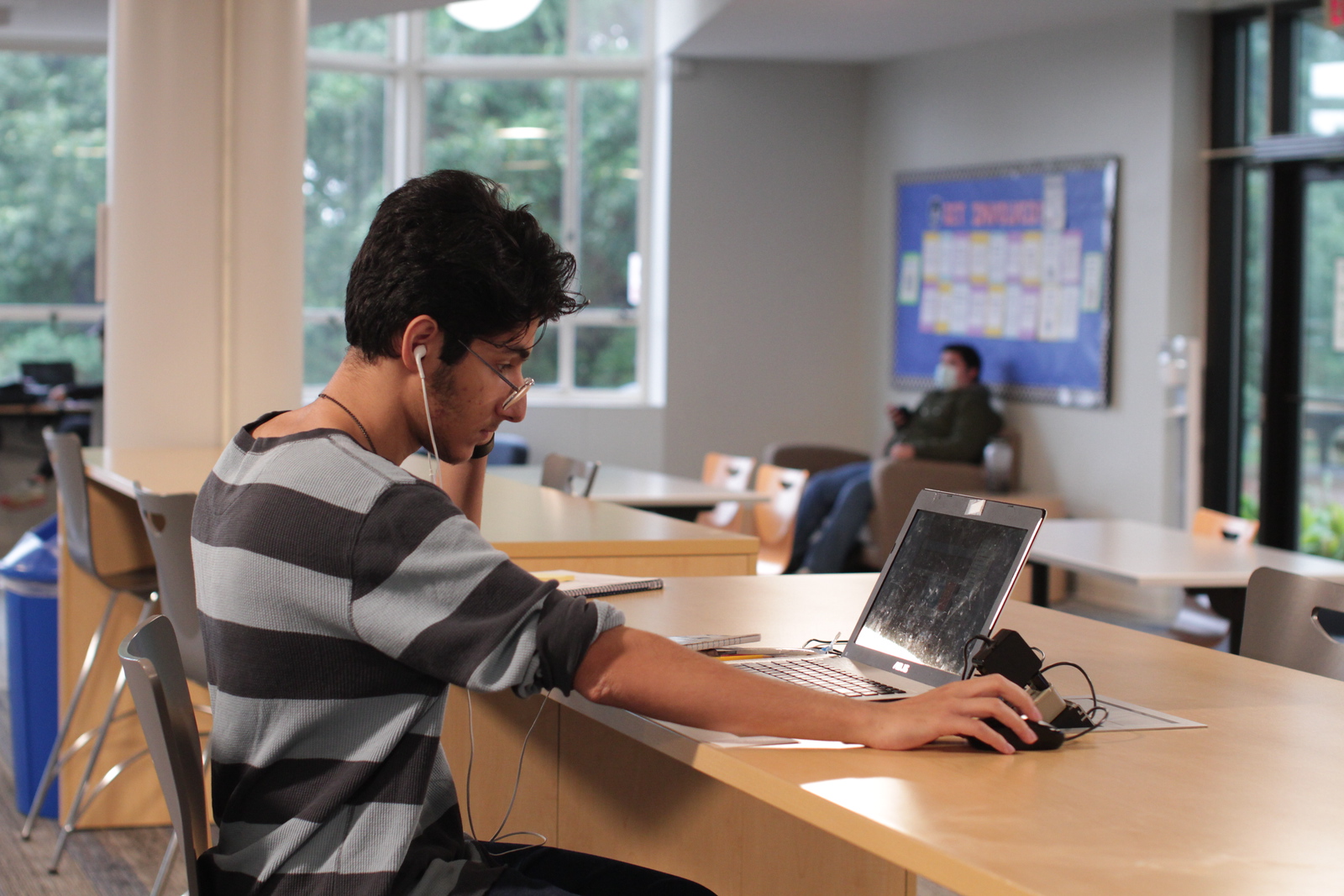 Student at compute