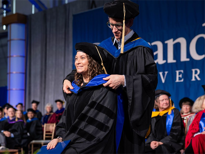 Suhaily Penix at Commencement